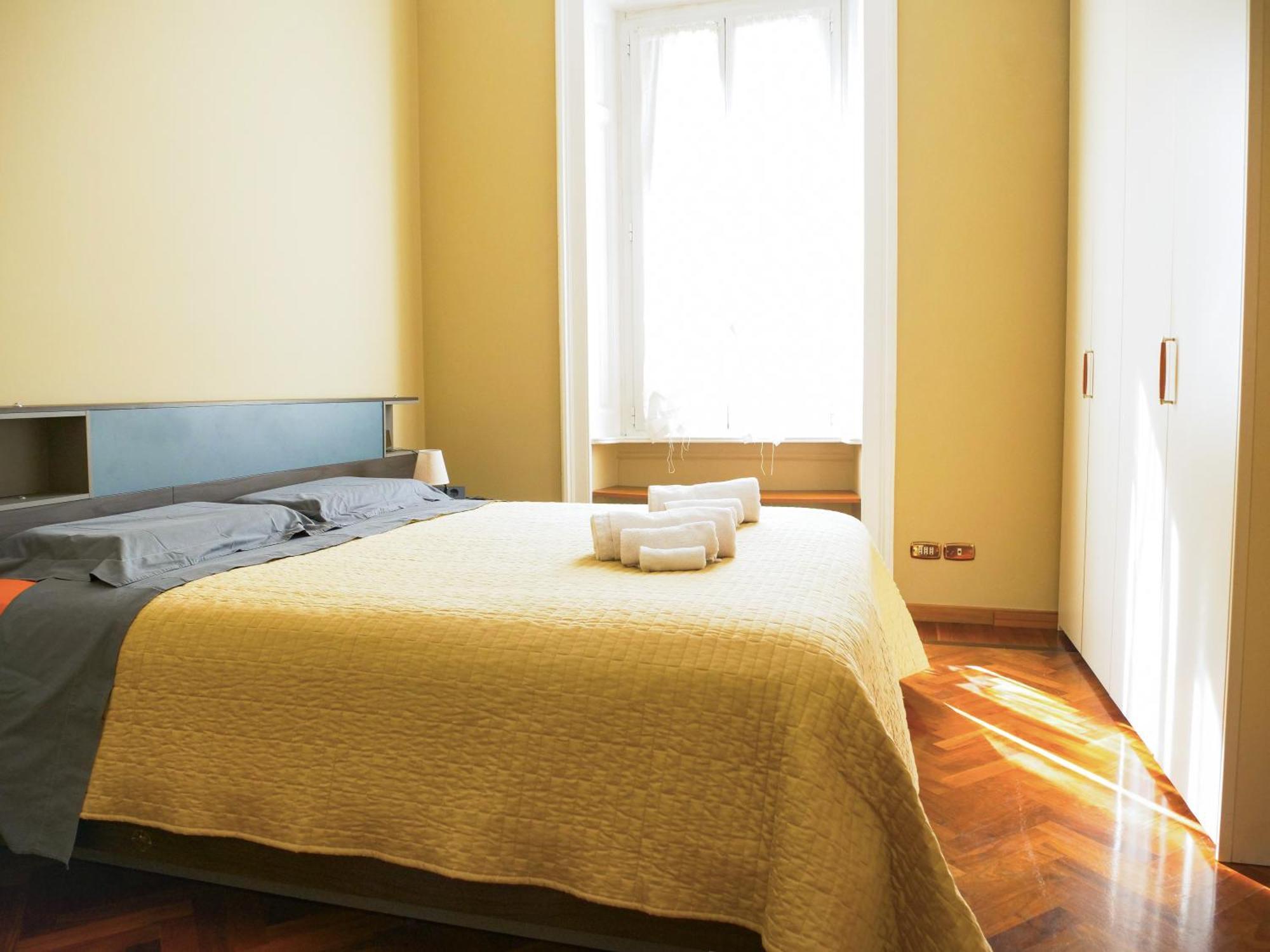 Wonderful Downtown Apartment-Hd Netflix, King-Size Bed, Two Minutes' Walk From Metro Milán Exterior foto